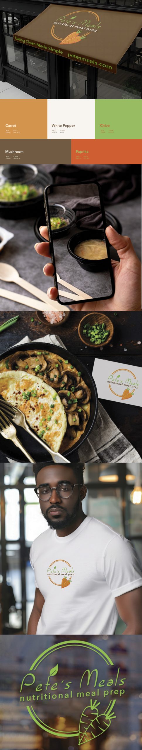 PetesMeals_Brand_Identity_Board